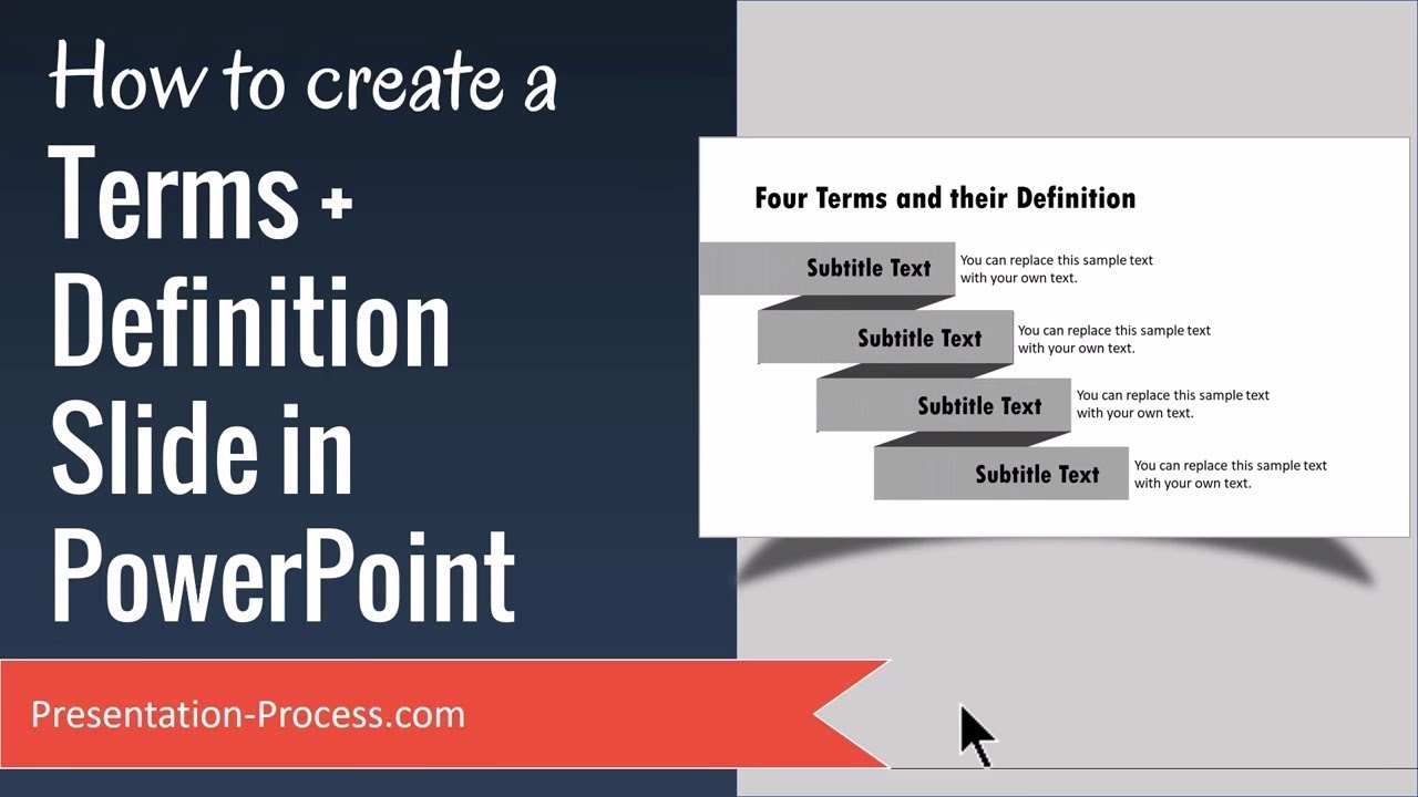 meaning of slide in presentation