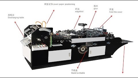 paper envelope bag making machine