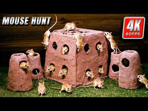 Cat TV Mouse: Ultimate Mouse Hunt 🐭 | Nonstop Action for Cats in 4K 60FPS