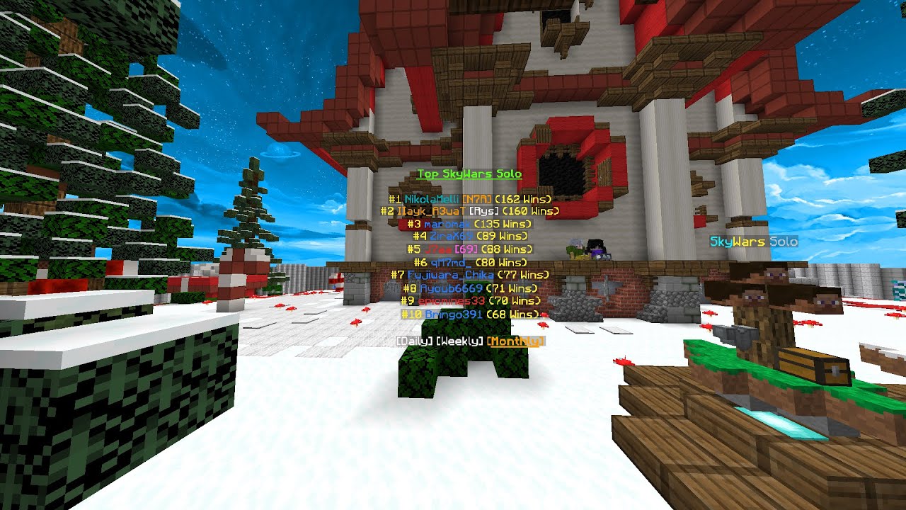 Blocksmc BLOCKSMC SKYWARS / NIKOLAMELLI - YouTube