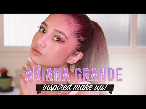 アリアナ・グランデメイクチャレンジ🦋 💜Ariana Grande Make Up Challenge🖤🤍