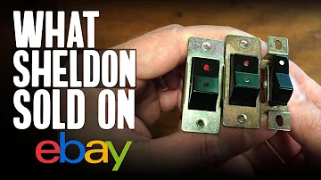 What Sheldon Sold On eBay #12: Press Glass Whale Oil Lamp, Bakelite Switches, Pipes, Broken Watches