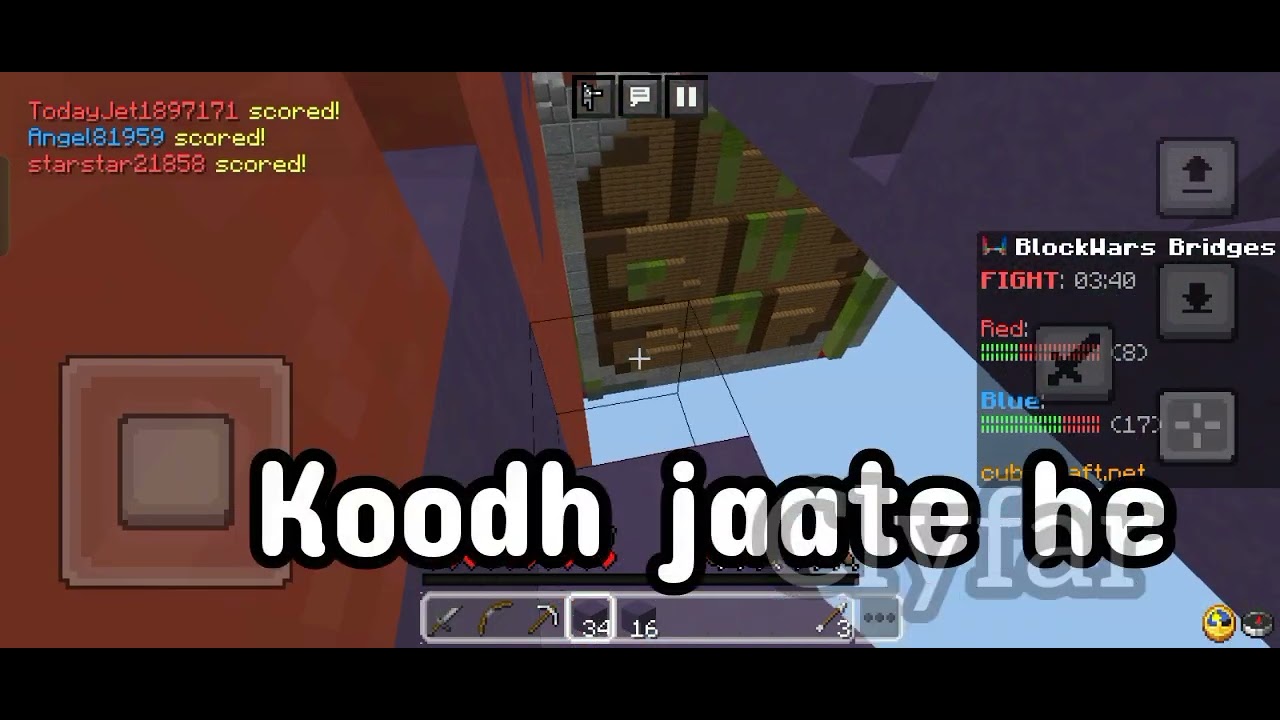 mcpe bridgewars ultimate clutch edition with new controls