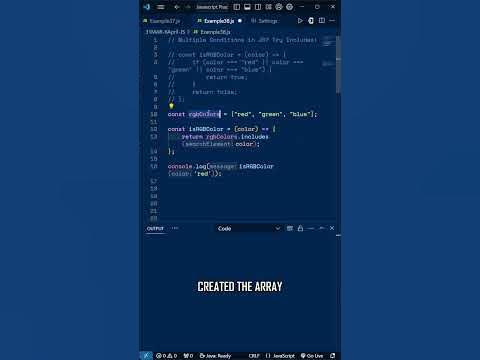 JavaScript if statement with multiple condition #shorts #javascript ...