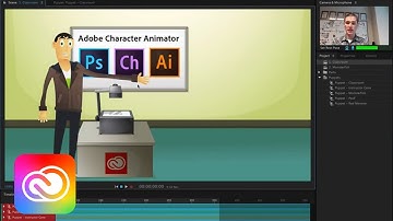 Bringing 2D characters to life with Adobe Character Animator | Adobe Creative Cloud