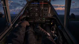 Bomber fighter BF 109 E-1  Crashed after breaking wing  .Realistic Battles Moscow War thunder screenshot 5