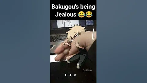 Bakugou being jealous of Todoroki 😂😂 #anime #short #mha