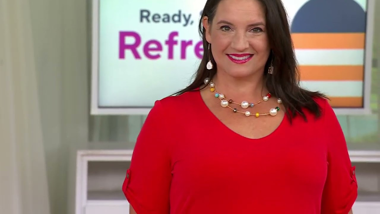 Susan Graver Every Day Liquid Knit A-Line Dress on QVC