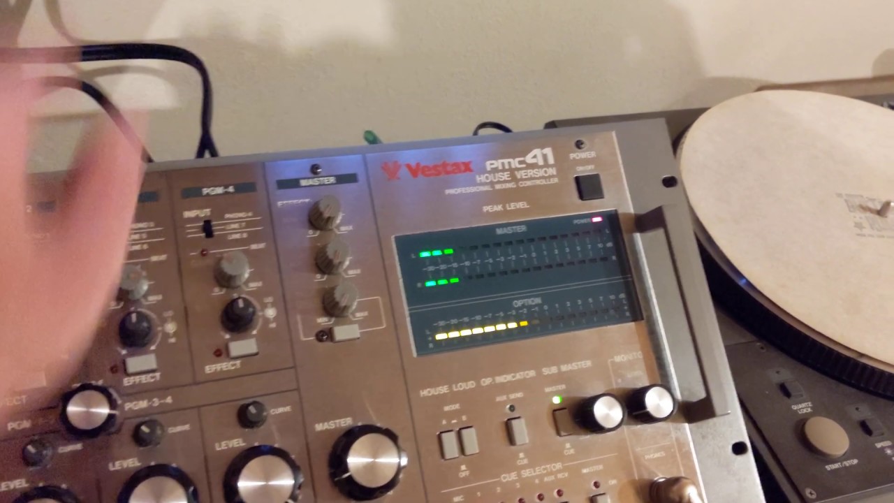 Vestax PMC-41 HOUSE VERSION & DENON SC5000 - Rotary