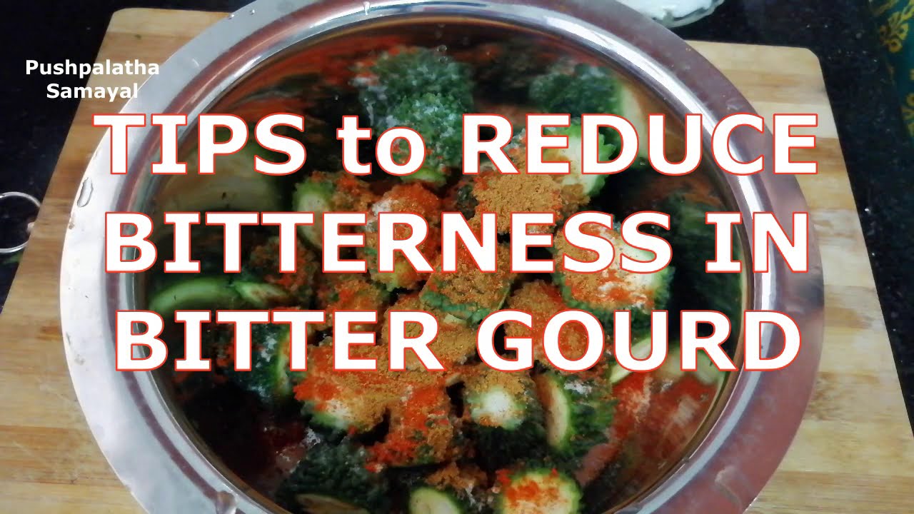 Tips to Remove Bitterness in Bitter gourd பாகற்காய் வறுவல் Bitter