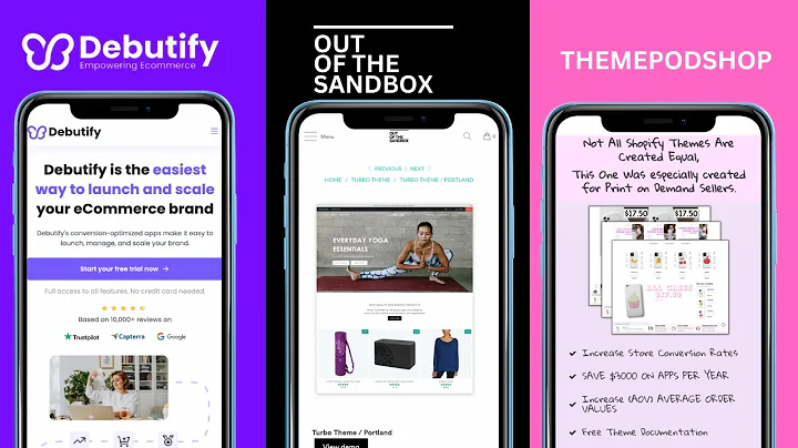 Boost Your Print On Demand Business: Turbo vs Debutify vs themePodshop