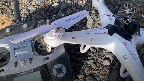 SYMA X5C LONG RANGE FPV 730 meters LIGHT in moderate wind Flown with JumperT8SG eachine dvr03