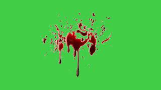 green screen blood video effects