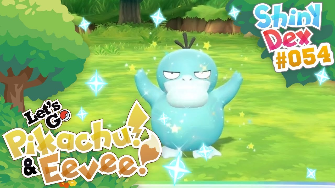 I Actually Got It Shiny Psyduck In Pokemon Let S Go Pikachu And Eevee Youtube