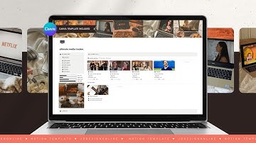 🍿 how to track movies & shows in one simple notion dashboard (genre lists, yearly stats & more) 📺✨