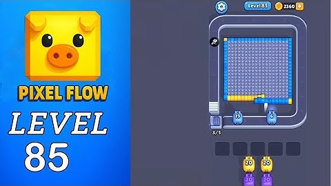 Pixel Flow Level 85 Walkthrough