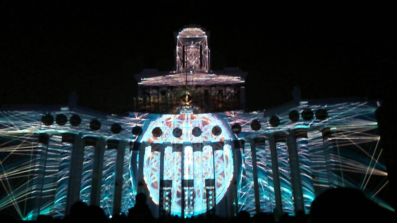 Лайтфест 11.10.2014 lightfest ВДНХ. Бразилия Brazil BR MAPPING TRUPE
