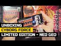 Unboxing a new neo geo game in 2024  cyborg force limited collector jesus mkii 