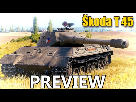Czech Heavy Skoda T45 Premium & BP World of Tanks