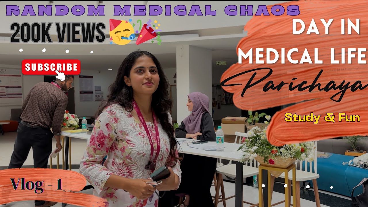 Vlog 1 🥳 | ಪರಿಚಯ | A Day in Medical Life 🤩| Bengaluru | MBBS
