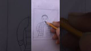 ✏️👦 “Learn to Draw a Boy with a Pencil — Easy Step-by-Step Tutorial! 😍🔥”