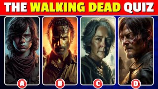 The Walking Dead Quiz Trivia | 40 Multiple choice Questions 🧟🎬 screenshot 4