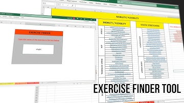 EXCEL SHEETS for STRENGTH&CONDITIONING COACHES Lukasz Lojas