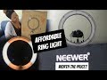 MY LIGHTING EQUIPMENT FOR CRISP CLEAR YOUTUBE VIDEOS (DAY &amp; NIGHT) | NEEWER RINGLIGHT UNBOXING