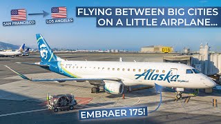 TRIPREPORT | Alaska Airlines (ECONOMY) | Embraer 175 | San Francisco - Los Angeles