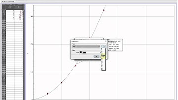 Applying a curve fit in Logger Pro