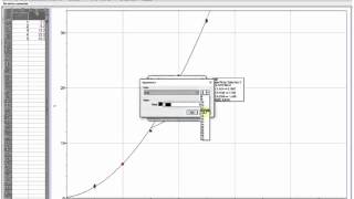 Applying a curve fit in Logger Pro Net Worth