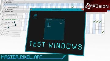 TEST WINDOWS Clickteam Fusion 2.5