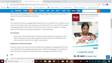 CLR and CTS introduction in .Net framework