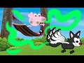 Peppa Pig adventures with George | The skunk