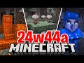 BLOCCHI di RESINA, FOGLIE CADENTI ed EYEBLOSSOM - Minecraft ITA 1.21.4 Snapshot 24w44a