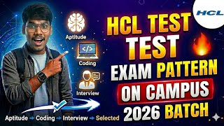 Celebrity HCL Exam Pattern 2026 Batch | Complete Process Explained | How to Crack HCL Recruitment 2026 Profile