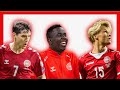 Melvin quizzer med Kasper Dolberg og Robert Skov