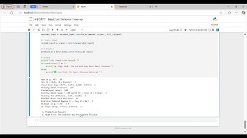 Heart Disease Prediction Using Machine Learning | Full Project with Code & Demo