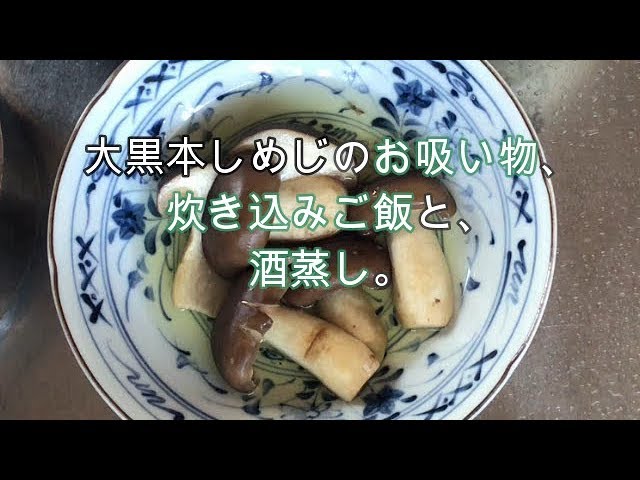 きのこの王様 本しめじ でお吸い物 炊き込みご飯 酒蒸しを作ってみた 大黒本しめじ あわび茸 秋虫の鳴き声 音フェチ Youtube きのこの王様 本しめじ でお吸い物 炊き込みご飯 酒蒸しを作ってみた 大黒本しめじ あわび茸 秋虫の鳴き声 音フェチ Youtube