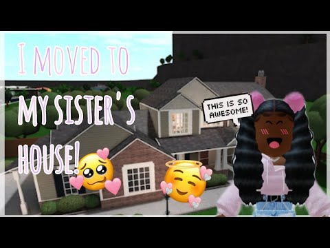 MOVING IN WITH MY SISTER ‼️|*suprised her*|Roblox Bloxburg ROLEPLAY ?