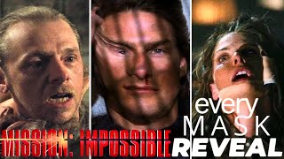 Every MISSION: IMPOSSIBLE (1-7) Mask Reveal