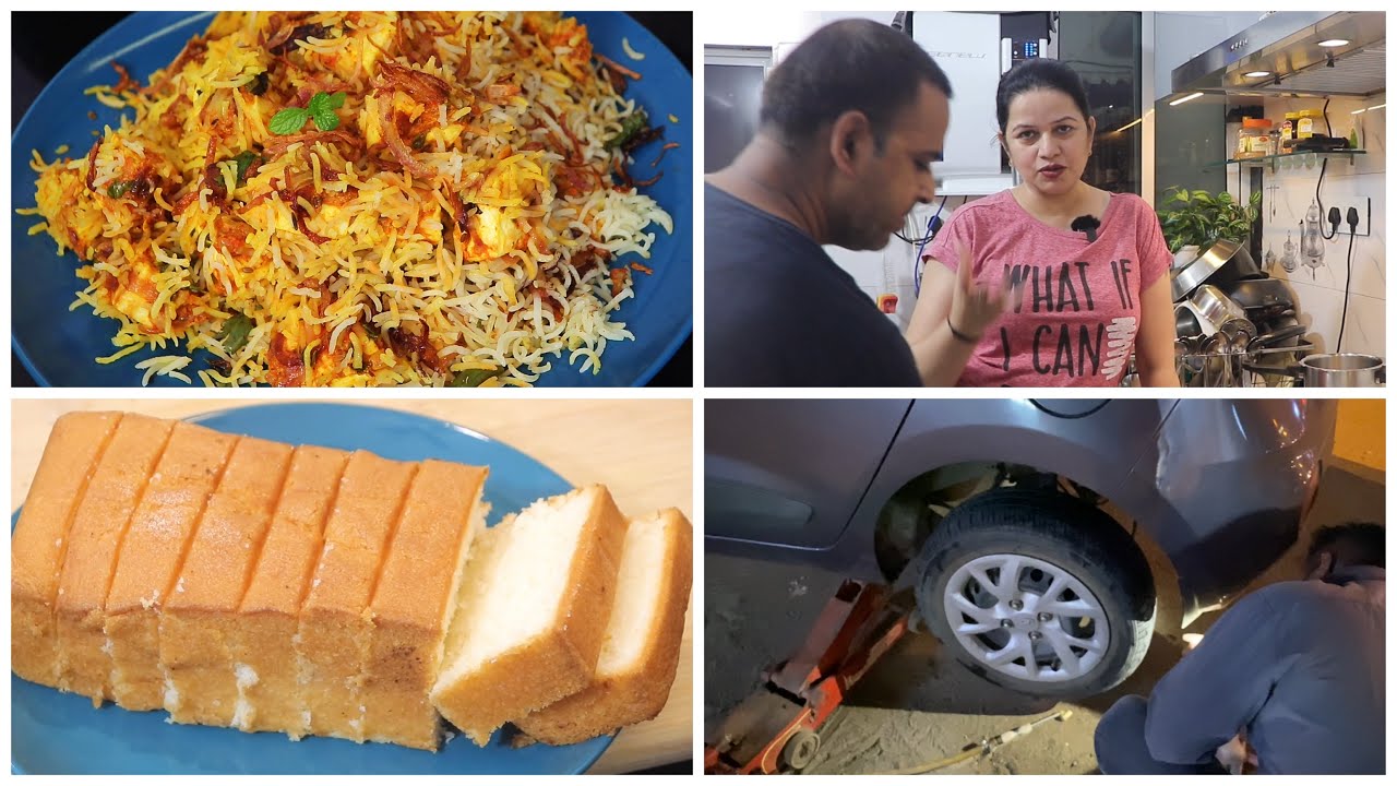 PANEER DUM BIRYANI Recipe | Cooking Weekend Special Dinner | Family vlog 2021