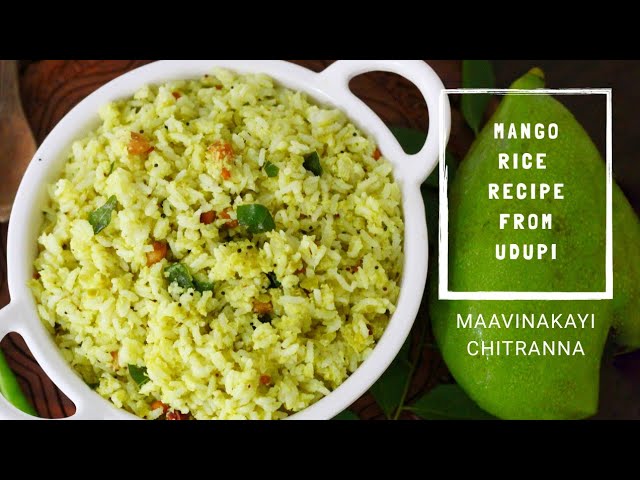 Mavinakayi chitranna | Udupi style raw Mango rice | Karnataka style tasty mavinakayi chitranna | Mangalore Food