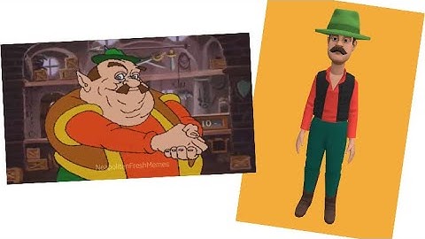 Morshu but it’s Plotagon.