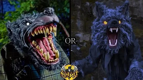Mr.Howle OR Howling Werewolf. Spirit Halloween ani...