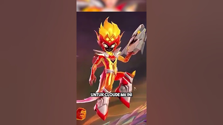 Skin Claude M6 Ini KECHE PARAH