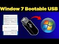 Windows 7 USB Bootable Karne ka tarika | How to Make Bootable USB Windows 7