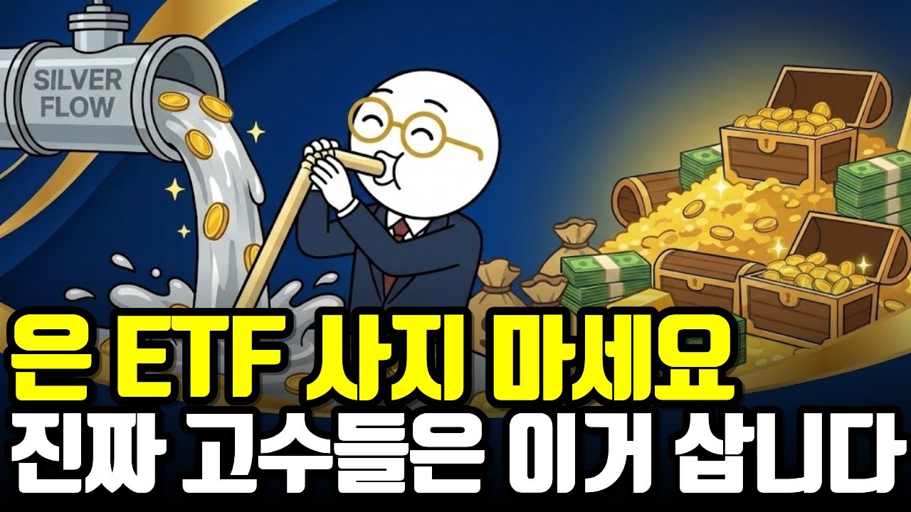 아직도 '은 ETF'만 사 모으세요? | 은값 폭등기에 '진짜 고수'는 은 ETF를 사지 않습니다