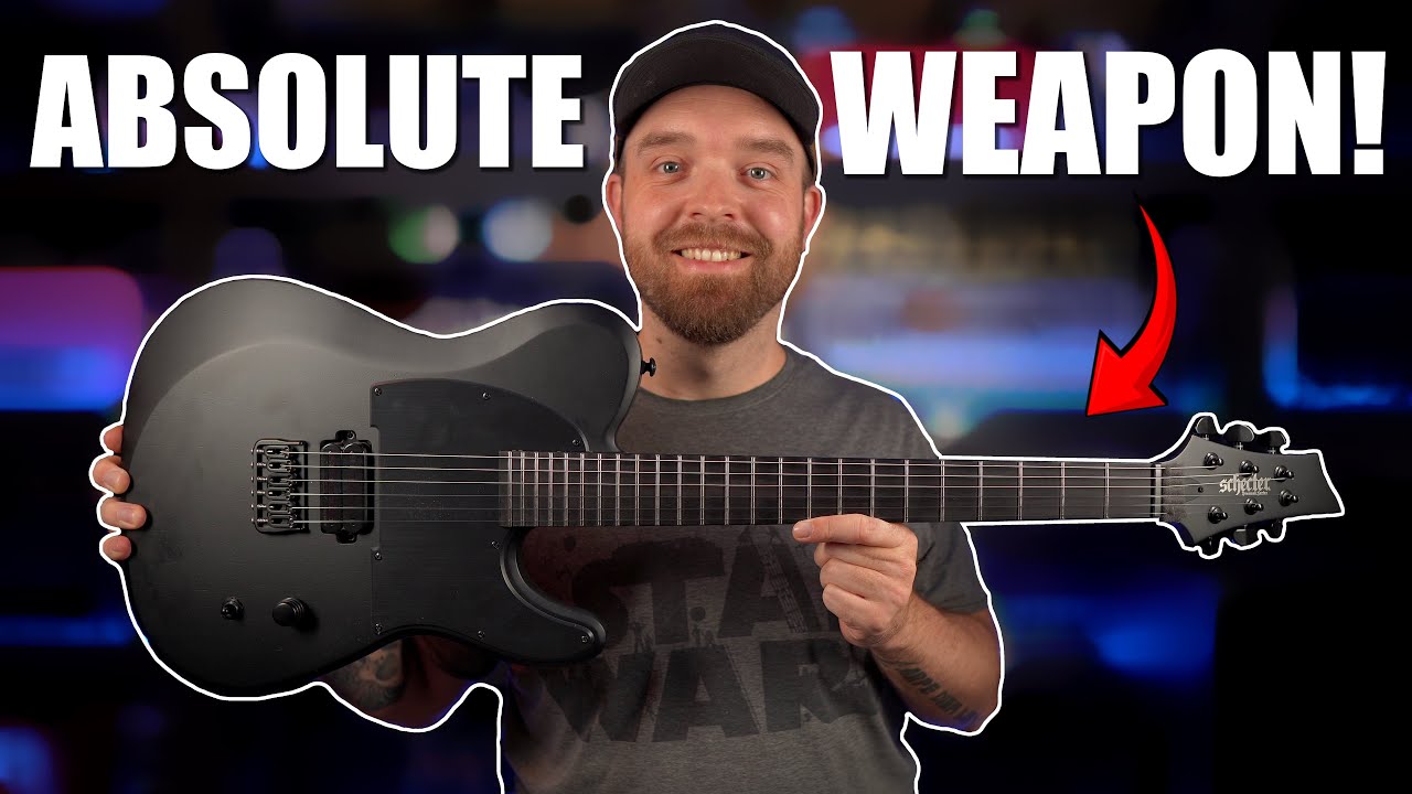 The Schecter PT Black Ops is made for RIFFS!! - YouTube