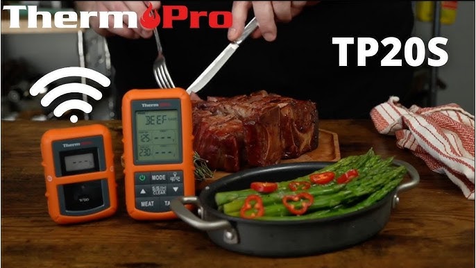 Wireless Digital Meat Thermometer TS-TP40 Grill Oven Kitchen Thermomet With  Timer 4 Probes For BBQ Food Oven Smoker
